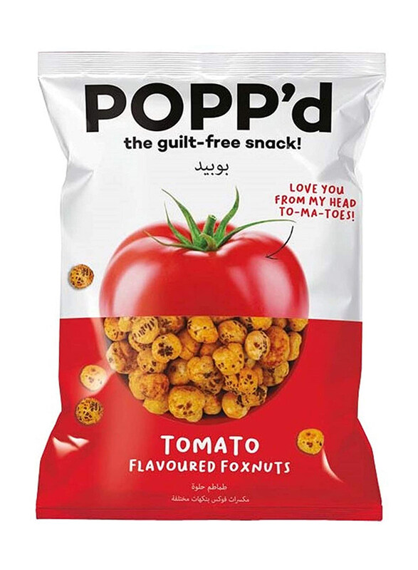 Popp'd Foxnuts Tomato Flavour, 35g