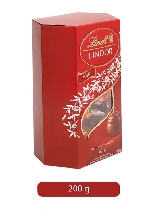 Lindt Lindor Swiss Smooth Filling Milk Chocolate, 200g