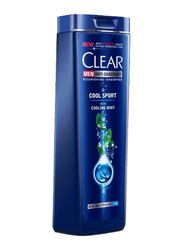 Clear Men Cool Sport Menthol Nourishing & Anti-Dandruff Shampoo with Cooling Mint, 400 ml