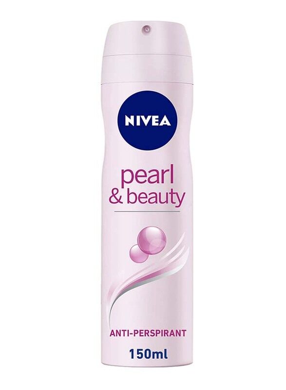 

Nivea Pearl & Beauty 48H Antiperspirant Deodorant Spray, 150ml