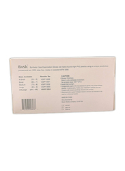 Basic Vinyl Synthetic Exam Gloves, Extra Large, 100 Pieces