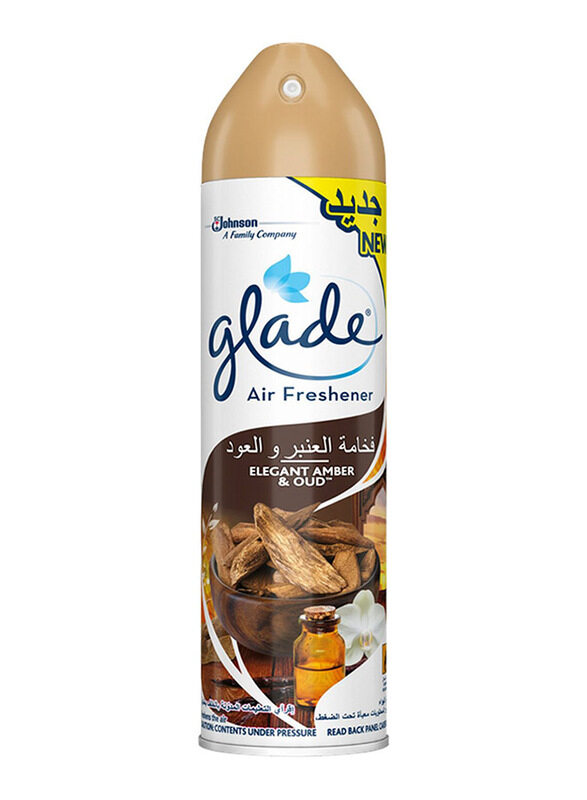 

Glade Elegant Amber & Oud Air Freshener Spray, 300ml