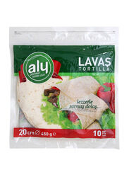 Aly 20cm Lavas Tortilla Wraps, 10 x 450g