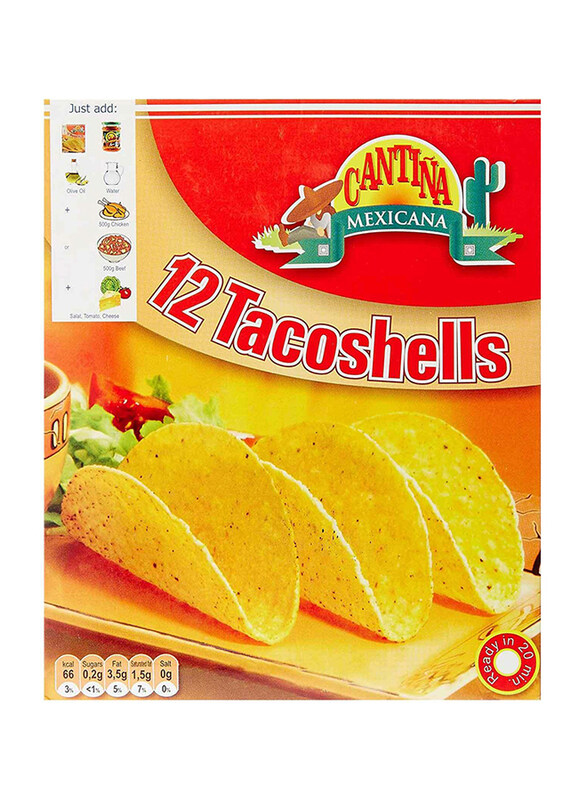 

Cantina Mexicana Taco Shells, 12 Pieces, 150g