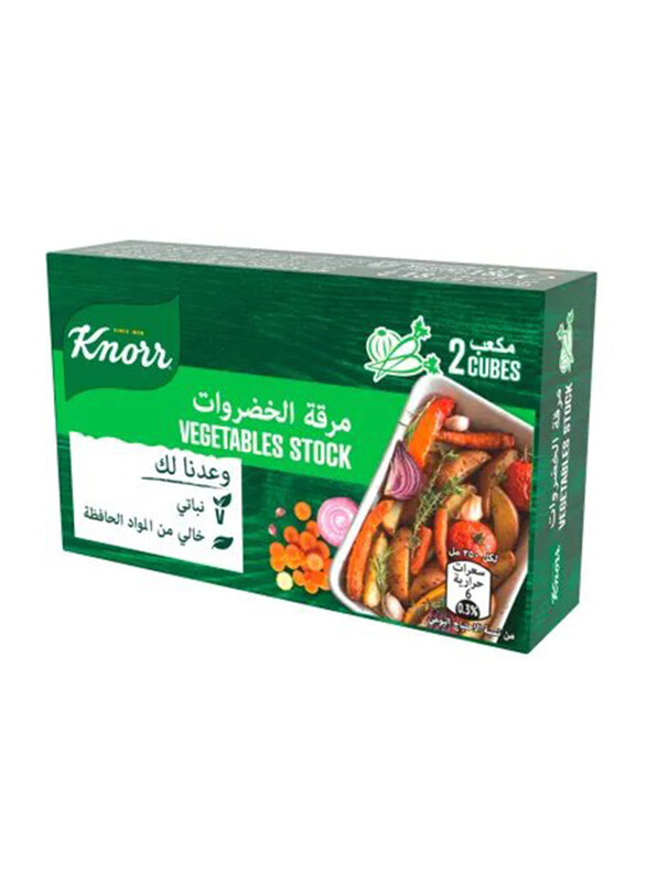 

Knorr Vegetable Stock Cubes, 2 x 18gm