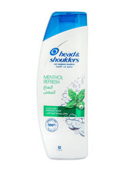 Head & Shoulders Menthol Refresh Shampoo for All Hair Types, 400ml