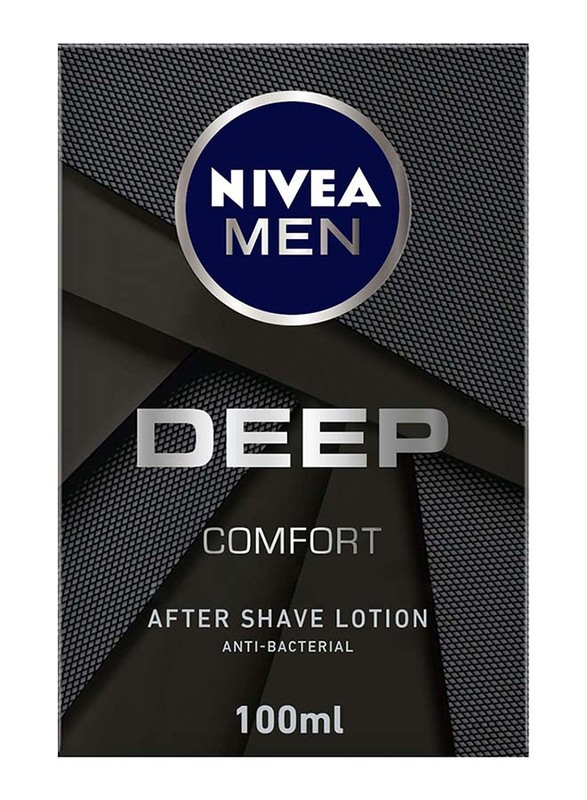 

Nivea Men Deep Comfort Antibacterial Aftershave Lotion, 100ml