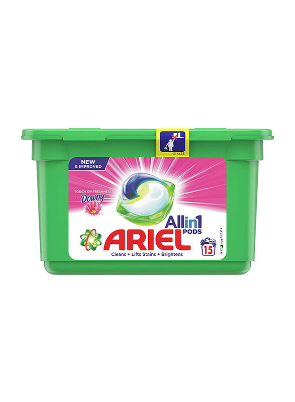 

Ariel 3in1 Laundry Detergent Pods Downy Scent, 15 x 28.8g