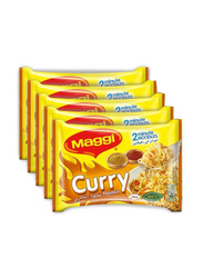 Maggi 2 Minute Curry Flavour Instant Noodles, 5 x 79g