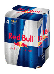 Red Bull Energy Drink, 4 Cans x 355ml