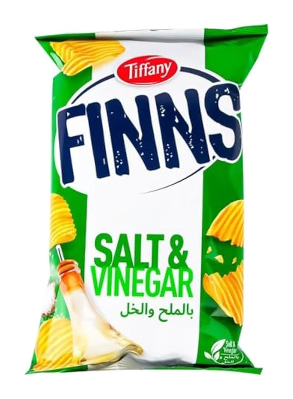 Tiffany Finns Salt & Vinegar Potato Chips, 85g