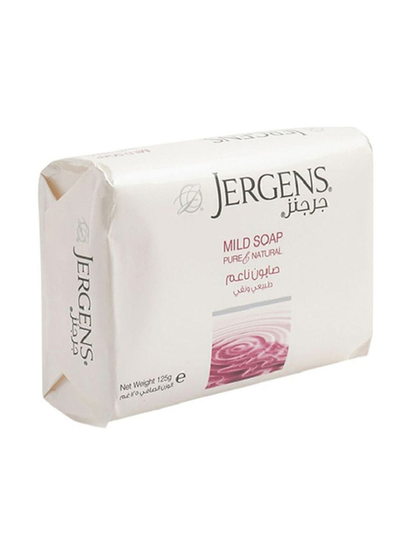 Jergens Pure & Natural Mild Soap Bar, 125gm