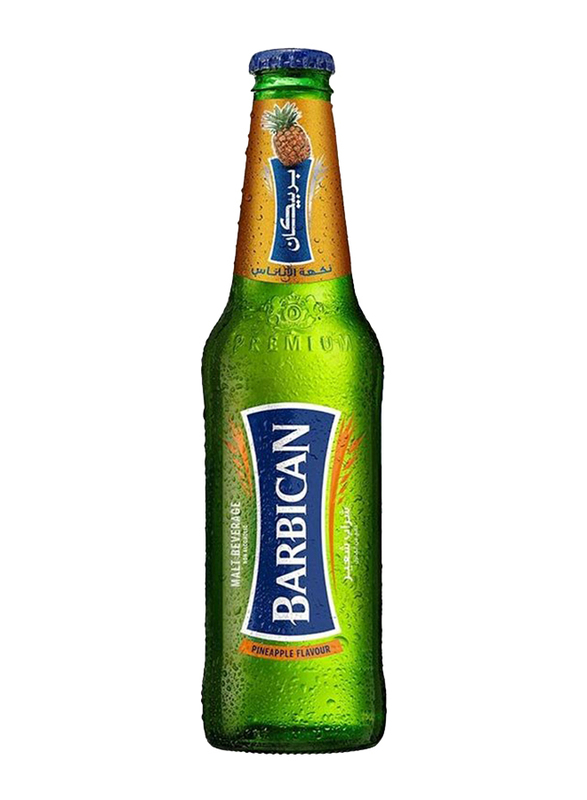 Barbican Non-Alcoholic Malt Beverage Pineapple Flavor, 330ml