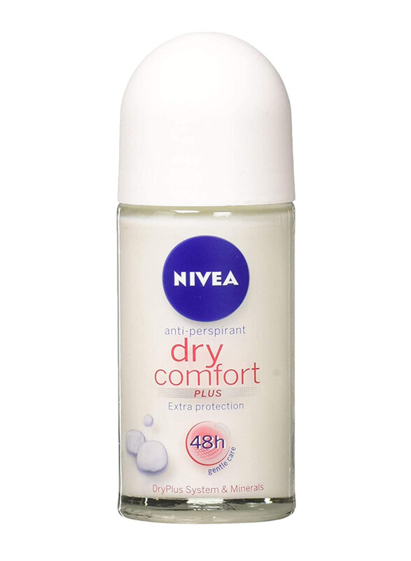 

Nivea Dry Comfort 48H Antiperspirant Roll-On Deodorant, 50ml