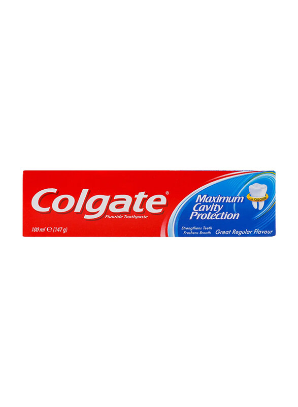 

Colgate Cavity Protection Fluoride Toothpaste with Calcium, 100ml