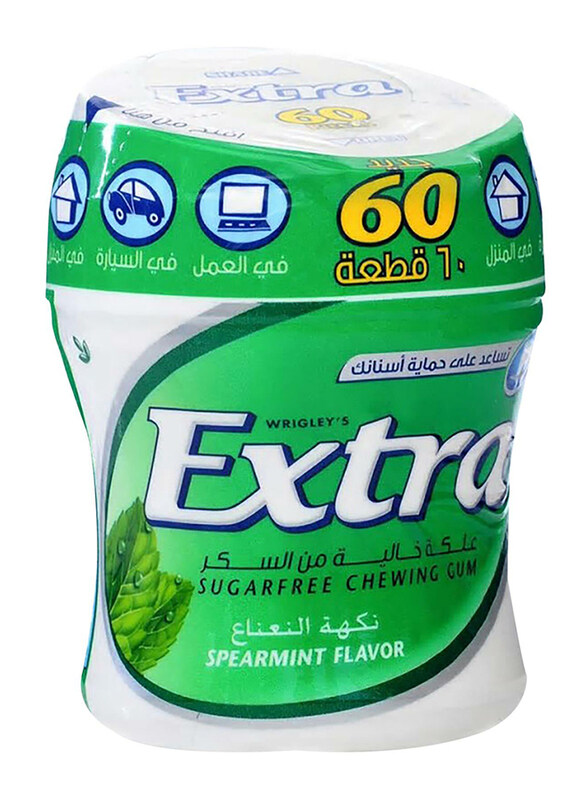 

Wrigley's Extra Spearmint Chewing Gum, 60 Pieces