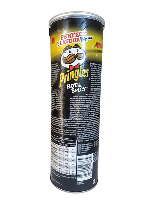 Pringles Hot & Spicy Potato Chips, 165g
