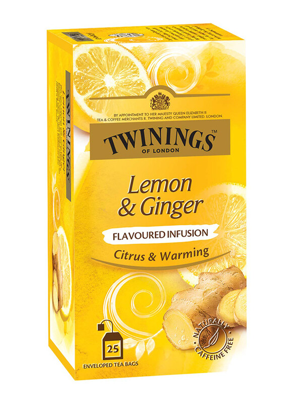 

Twinings Infuso Lemon & Ginger Tea Bags, 20 Pieces