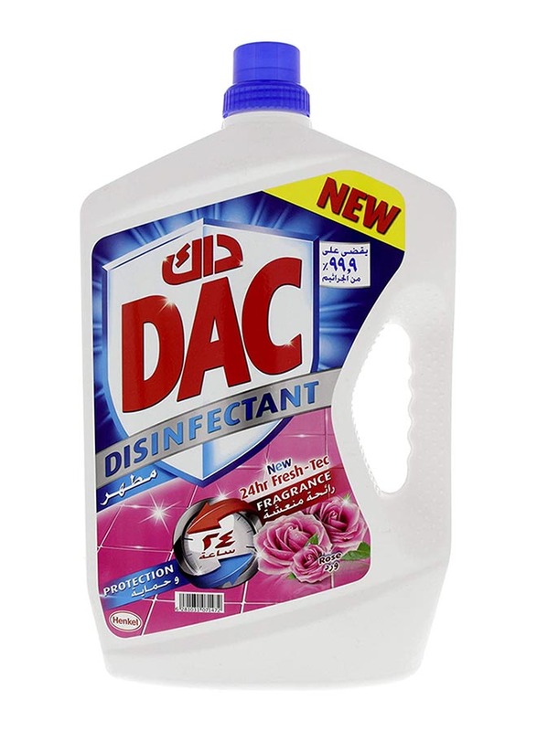 

DAC Rose Disinfectant Floor Cleaners, 2.9 Liters