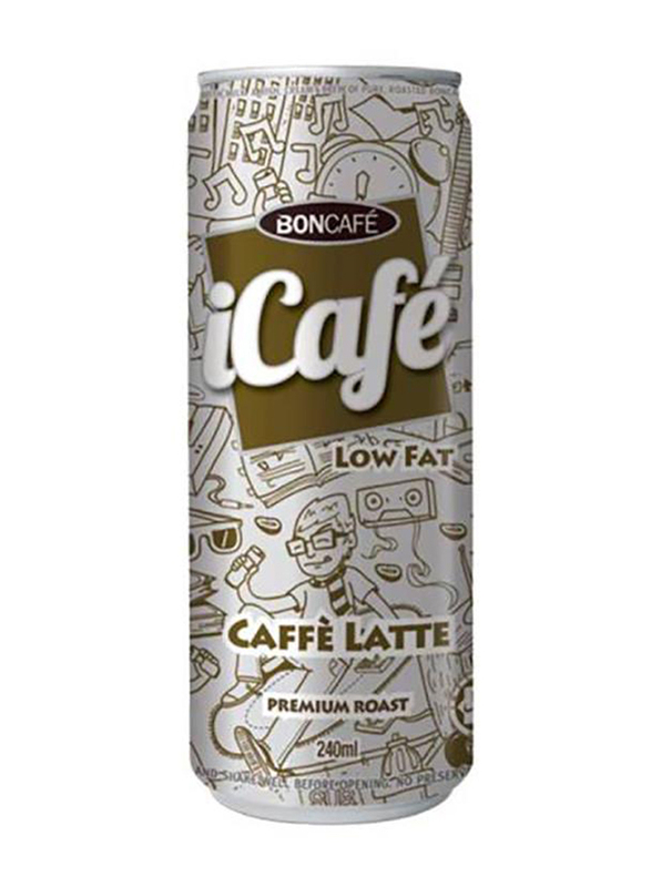 Boncafe Icafe Low Fat Iced Latte Coffee, 240ml