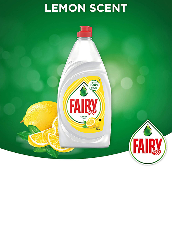 Fairy Dishwashing Liquid with Lemon Scent, 750ml