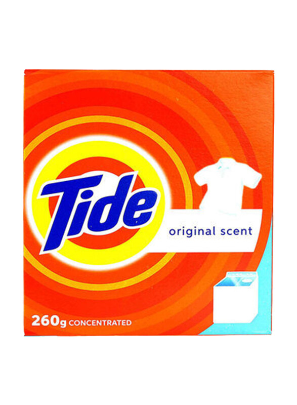 

Tide Original Concentrated Laundry Detergent Powder for Top Load, 260g