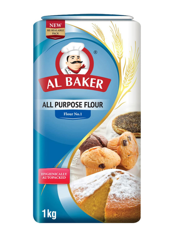 Al Baker All Purpose Flour No.1, 1 Kg