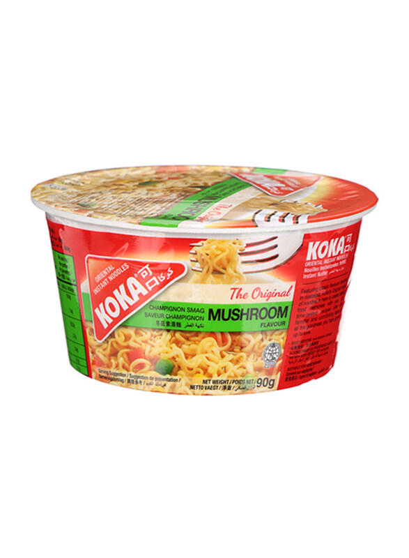 

Koka Bowl Mushroom Flavour Instant Noodles, 90g