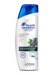 Head & Shoulders Charcoal Detox Anti-Dandruff Shampoo for All Hair Types, 400ml