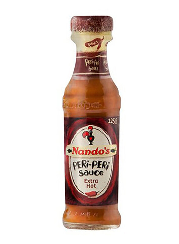 

Nando's Extra Hot Peri Peri Sauce, 125gm