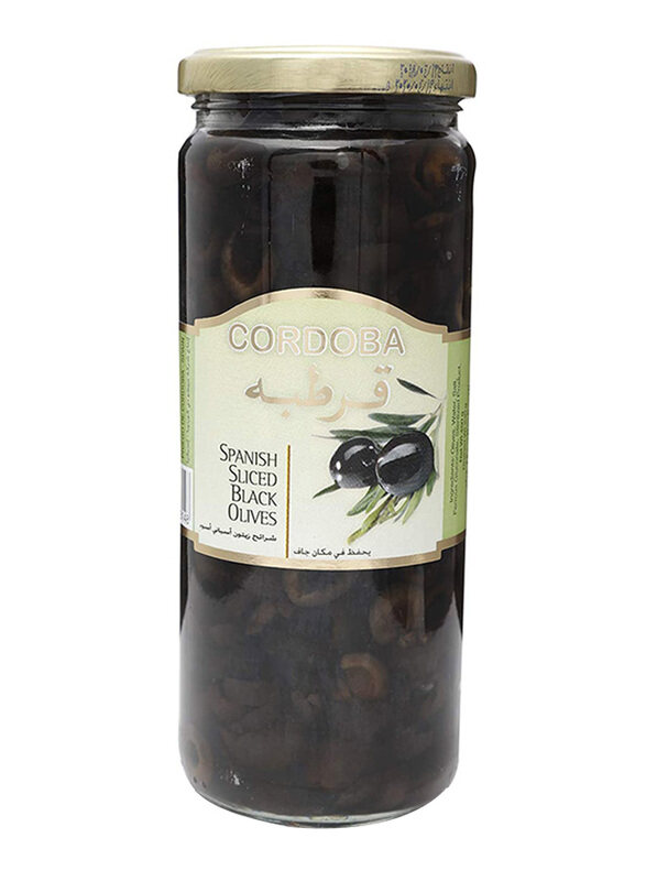 

Cordoba Spanish Sliced Black Olives, 230g