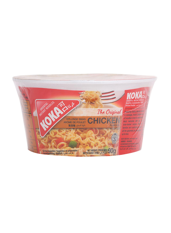 Koka Chicken Flavor Instant Noodles, 90g
