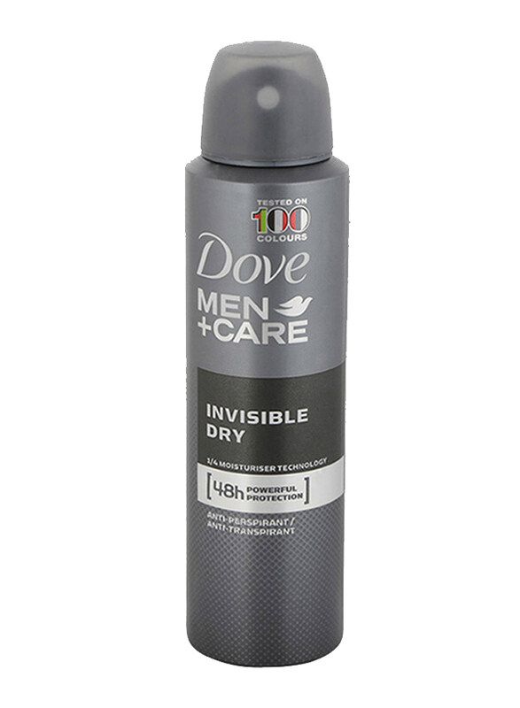 

Dove Men Plus Care Invisible Dry Antiperspirant Deodorant Spray, 150ml