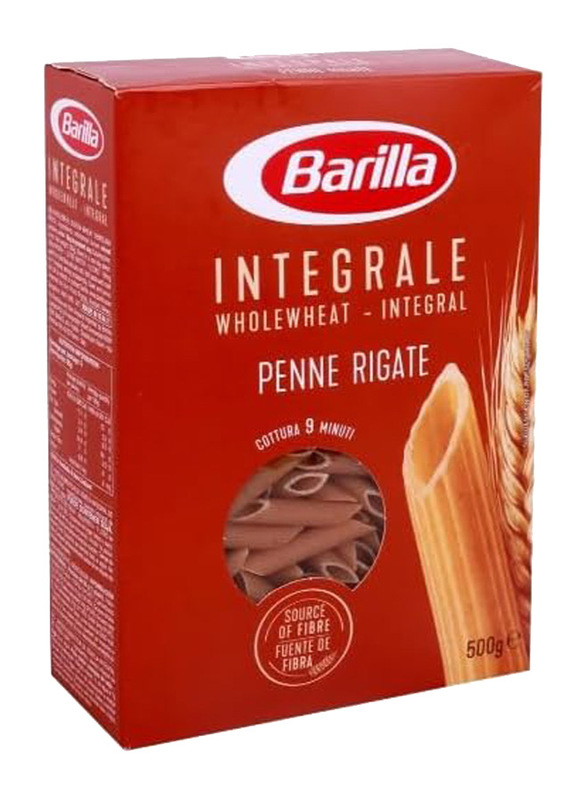 Barilla Penne Rigate Whole Wheat Pasta, 500g