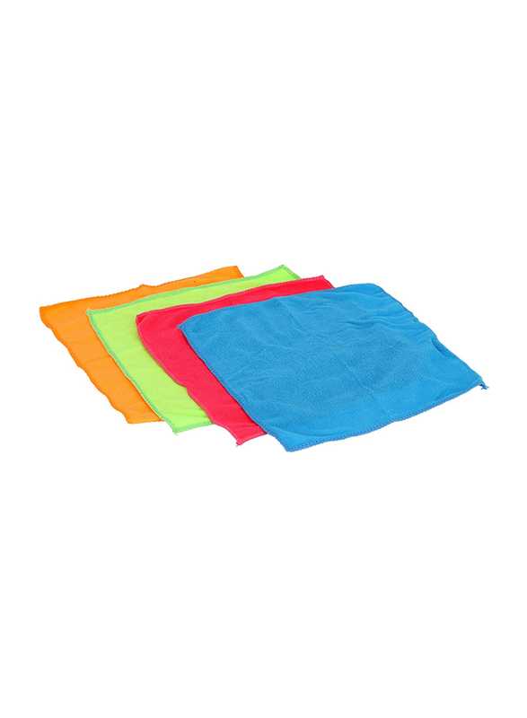 RoyalFord Microfiber Cloth Set, Multicolour, 4 Pieces