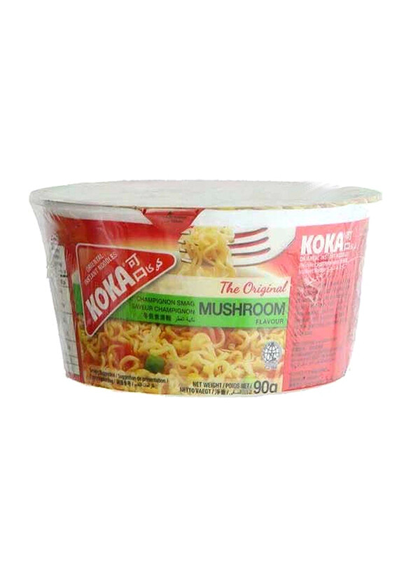 

Koka Mushroom Flavor Instant Noodles, 90g