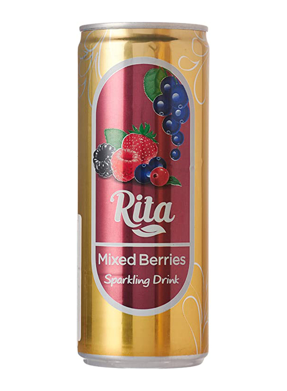 Rita Sparkling Mixed Berry Drink, 240ml