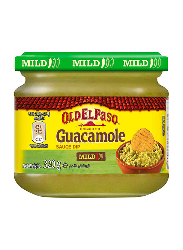 

Old El Paso Guacamole Sauce Dip 320g