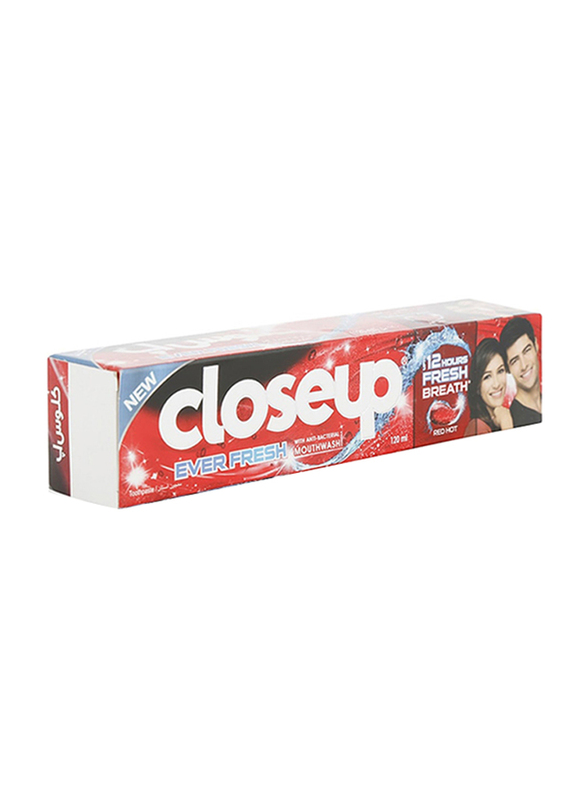 Closeup Ever Fresh Red Hot Antibacterial Toothpaste, 120ml