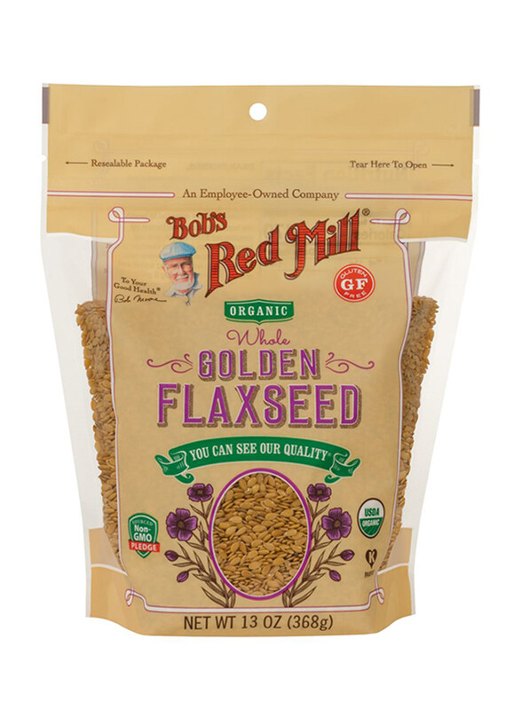 

Bob's Red Mill Bobs Red Mill Organic Golden Whole Flaxseeds, 368g