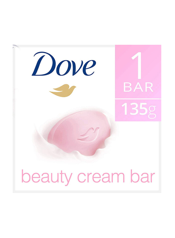 Dove Pink Beauty Cream Moisturizing Soap Bar, 135g