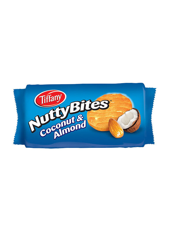 

Tiffany Nutty Bites Biscuits with Coconut & Almonds, 72gm