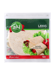 Aly Lavas 25cm Tortilla Wraps, 10 Pieces, 650g
