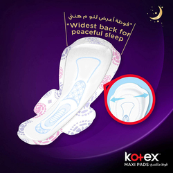 Kotex Maxi Thick Night Pads with Wings, 24 Piece