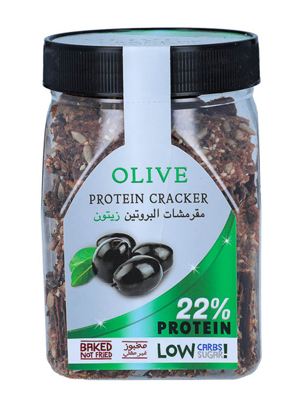 Modern Bakery 27% Protein Baked Crackers Olive Flavour, 200g