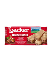 Loacker Napolitaner Crispy Wafer Filled With Hazelnut Cream, 45g