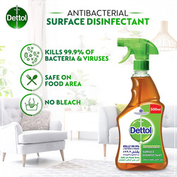 Dettol Antibacterial Surface Disinfectant Spray, 500ml