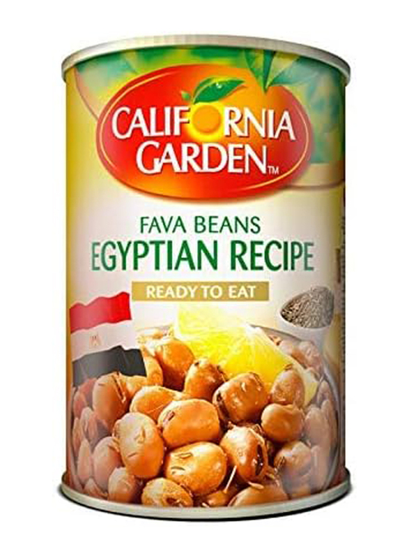 California Garden Egyptian Recipe Fava Beans with Cumin & Lemon, 450g