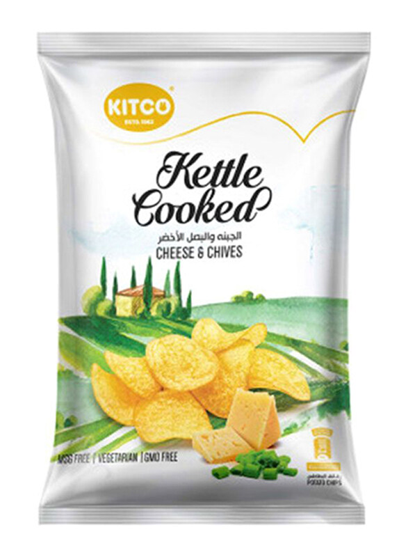 

Kitco Kettle Cheese & Chives Chips, 150g