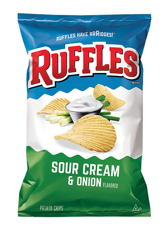 

Ruffles Sour Cream & Onion Chips, 184.2g